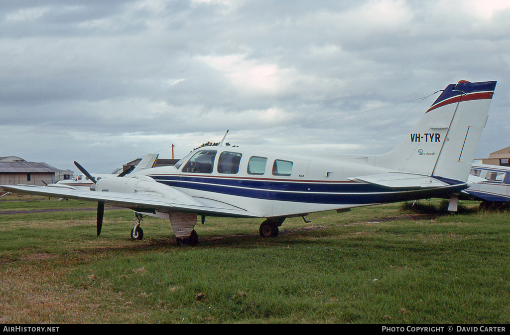 Aircraft Photo of VH-TYR | Beech 58 Baron | AirHistory.net #34461
