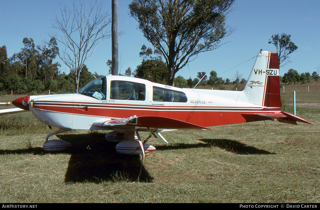 Aircraft Photo of VH-SZU | Grumman American AA-5A Cheetah | AirHistory.net #34464