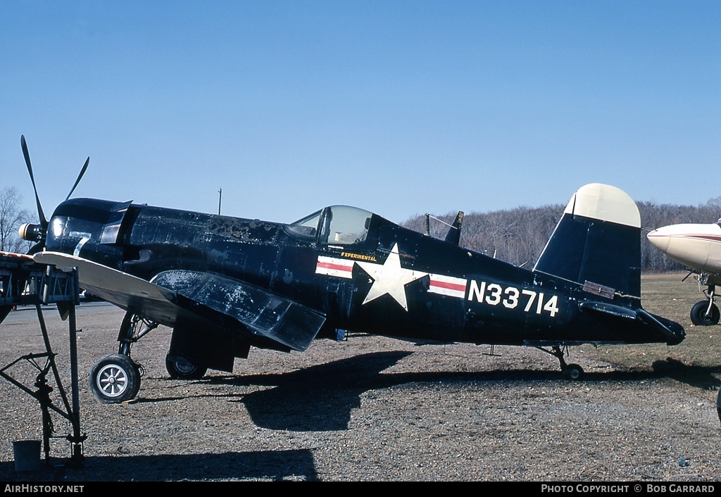 Aircraft Photo of N33714 | Vought F4U-7 Corsair | USA - Navy | AirHistory.net #34466