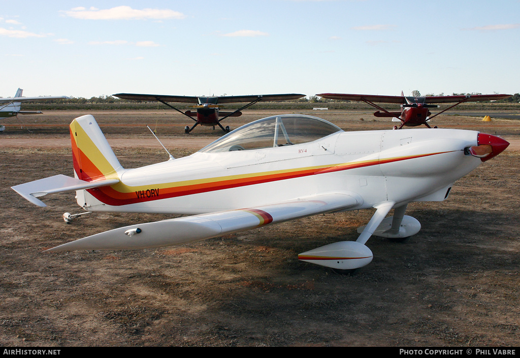 Aircraft Photo of VH-ORV | Van's RV-4 | AirHistory.net #34478