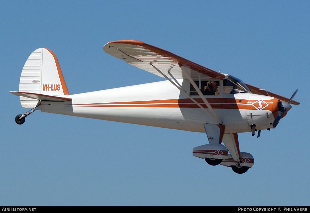 Aircraft Photo of VH-LUS | Luscombe 8A Silvaire | AirHistory.net #34480