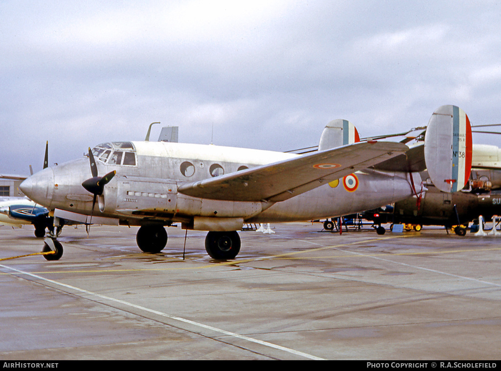 Aircraft Photo of 38 | Dassault MD-315R Flamant | France - Air Force | AirHistory.net #34492