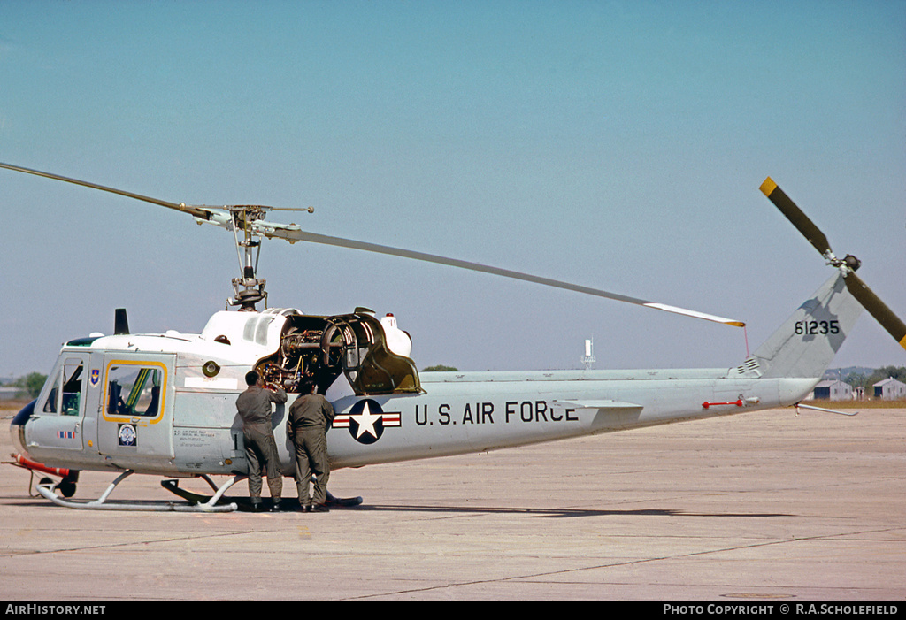 Aircraft Photo of 66-1235 / 61235 | Bell TH-1F Iroquois | USA - Air Force | AirHistory.net #34498