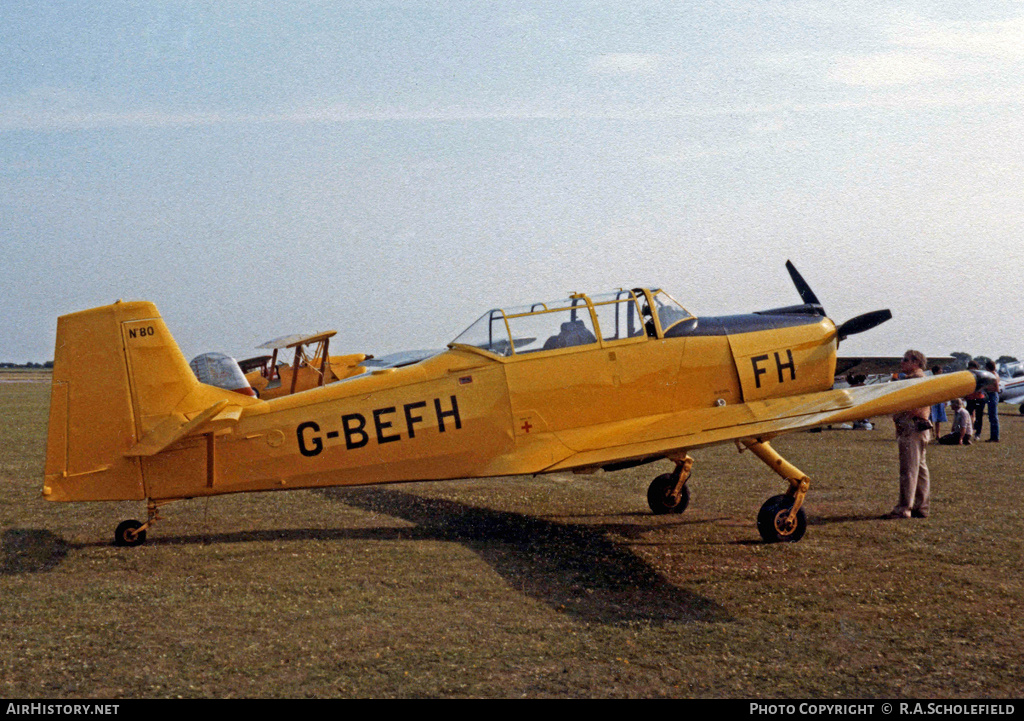 Aircraft Photo of G-BEFH | Nord 3202B1B Master | AirHistory.net #34500