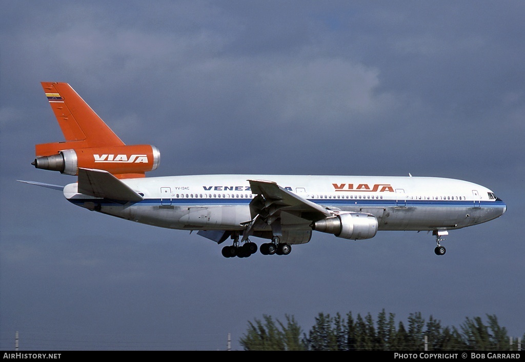 Aircraft Photo of YV-134C | McDonnell Douglas DC-10-30 | Viasa | AirHistory.net #34510
