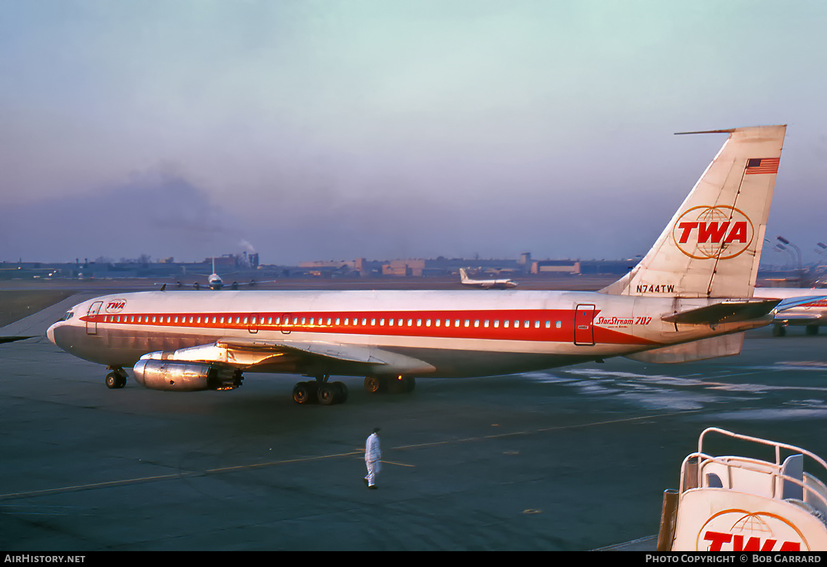 Aircraft Photo of N744TW | Boeing 707-131 | Trans World Airlines - TWA | AirHistory.net #34529