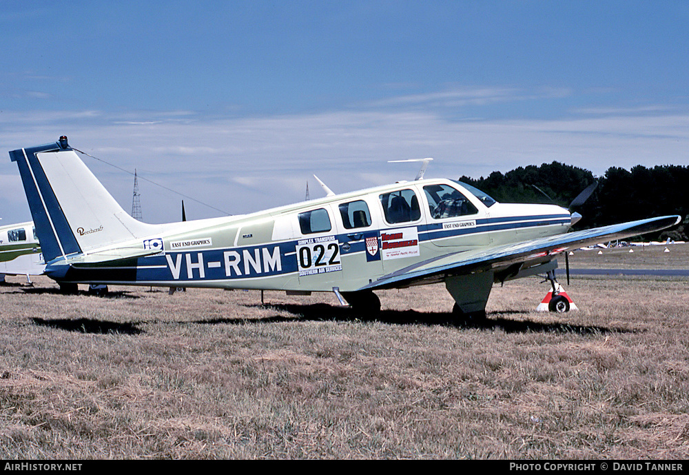 Aircraft Photo of VH-RNM | Beech A36 Bonanza 36 | AirHistory.net #34531