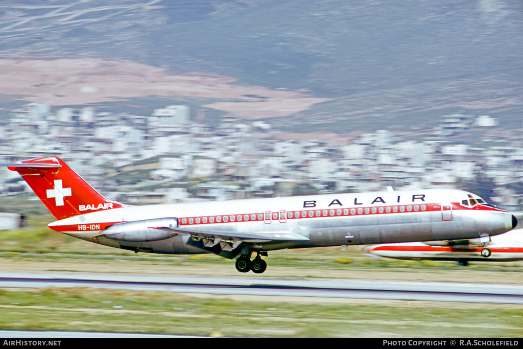 Aircraft Photo of HB-IDN | McDonnell Douglas DC-9-33CF | Balair | AirHistory.net #34539