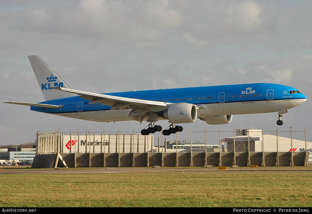 Aircraft Photo of PH-BQL | Boeing 777-206/ER | KLM - Royal Dutch Airlines | AirHistory.net #34544