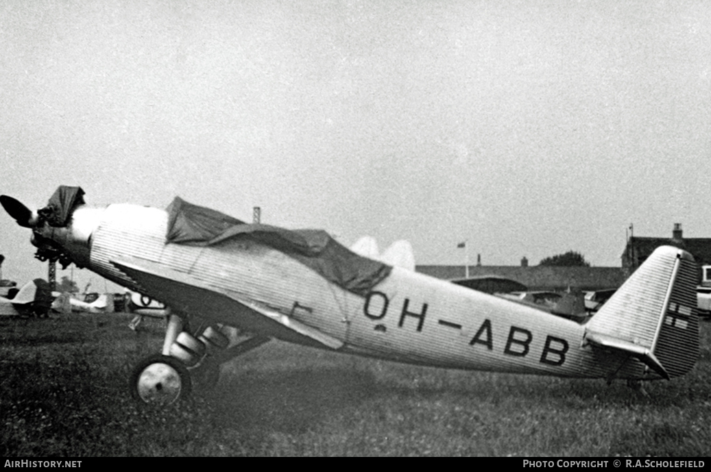 Aircraft Photo of OH-ABB | Junkers A 50 Junior | Major W.Bremer | AirHistory.net #34550