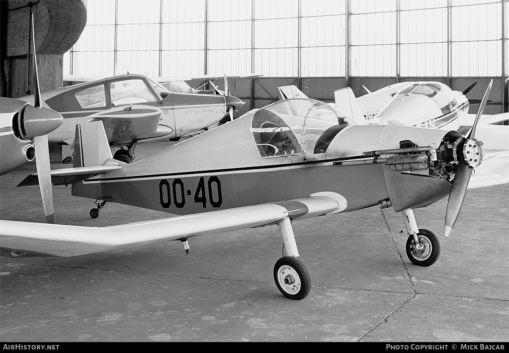 Aircraft Photo of OO-40 | Jodel D-92 Bebe | AirHistory.net #34580