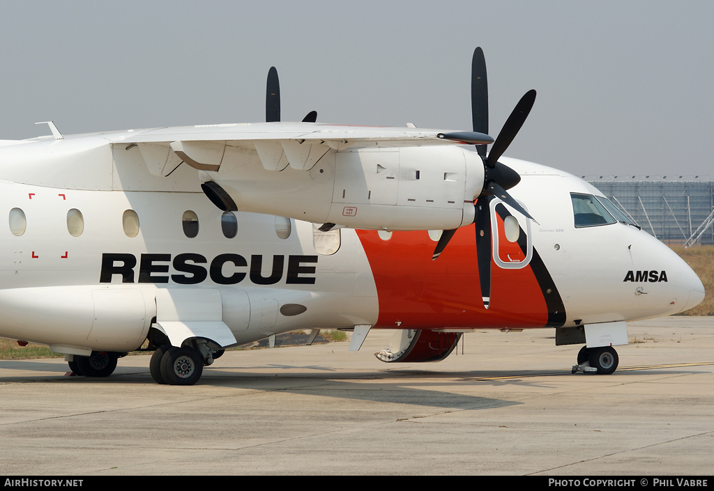Aircraft Photo of VH-PPQ | Dornier 328-110 | AMSA - Australian Maritime Safety Authority | AirHistory.net #34599