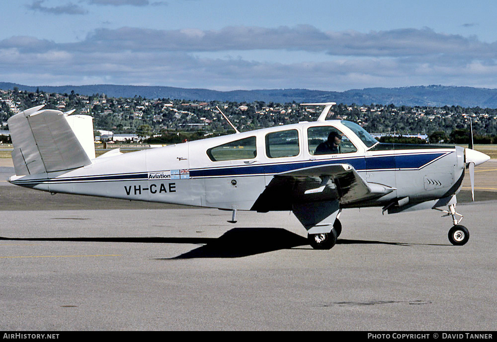 Aircraft Photo of VH-CAE | Beech V35 Bonanza | Department of Aviation | AirHistory.net #34604