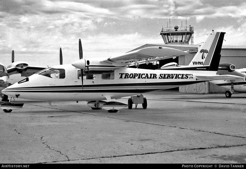 Aircraft Photo of VH-PNS | Partenavia P-68B | Tropicair Services | AirHistory.net #34630