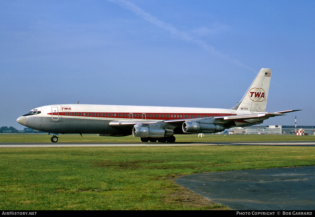 Aircraft Photo of N6723 | Boeing 707-131B | Trans World Airlines - TWA | AirHistory.net #34634