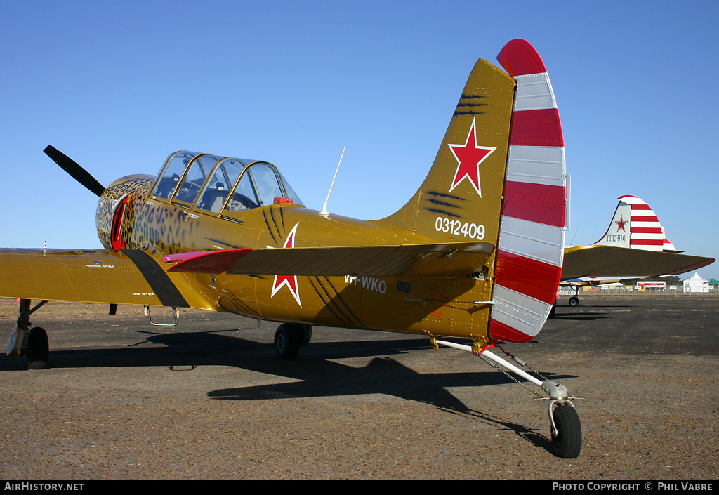 Aircraft Photo of VH-WKO | Yakovlev Yak-52TW | Soviet Union - Air Force | AirHistory.net #34635