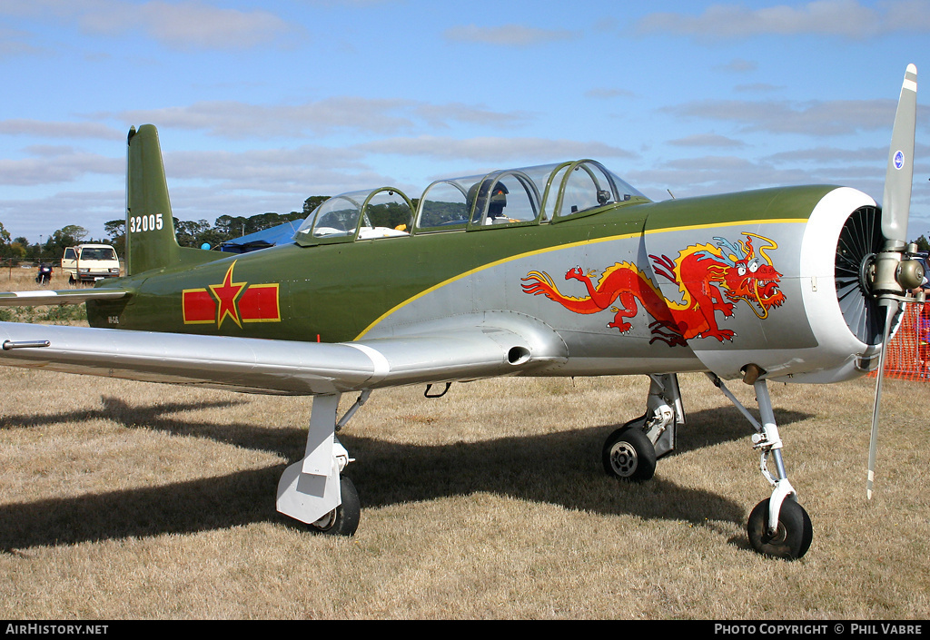 Aircraft Photo of VH-CJG | Nanchang CJ-6A | China - Air Force | AirHistory.net #34637