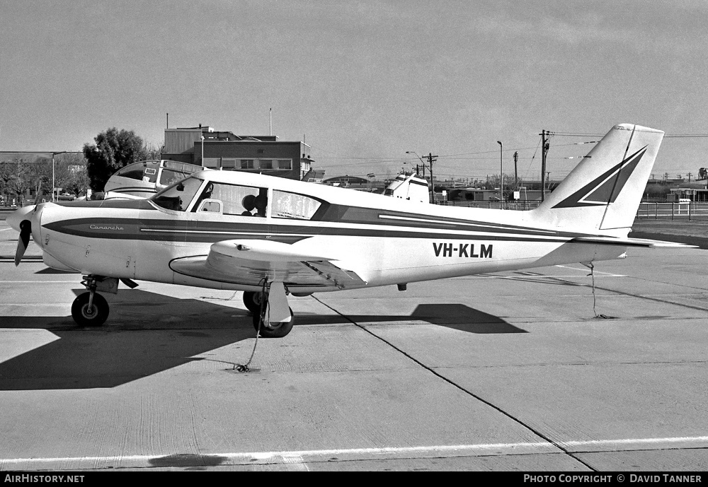 Aircraft Photo of VH-KLM | Piper PA-24-180 Comanche | AirHistory.net #34657