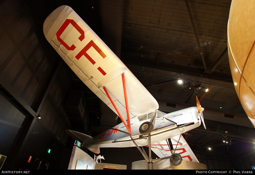 Aircraft Photo of CF-APK | De Havilland D.H. 80A Puss Moth | AirHistory.net #34665