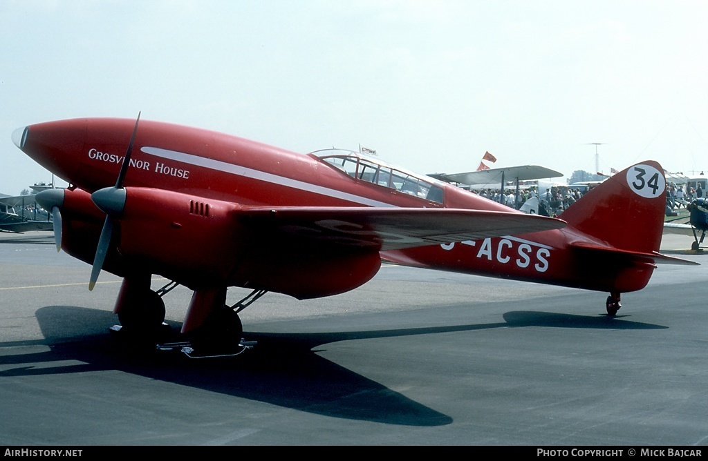 Aircraft Photo of G-ACSS | De Havilland D.H. 88 Comet | AirHistory.net #34701