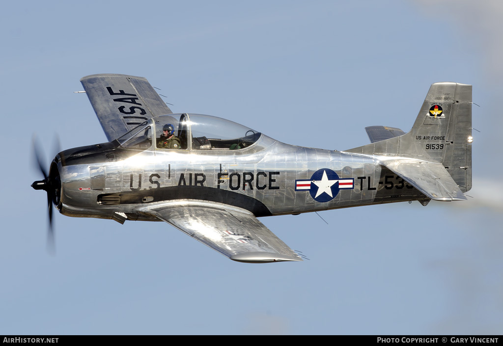 Aircraft Photo of N82FT / 91539 | North American AT-28D Nomad | USA - Air Force | AirHistory.net #34705