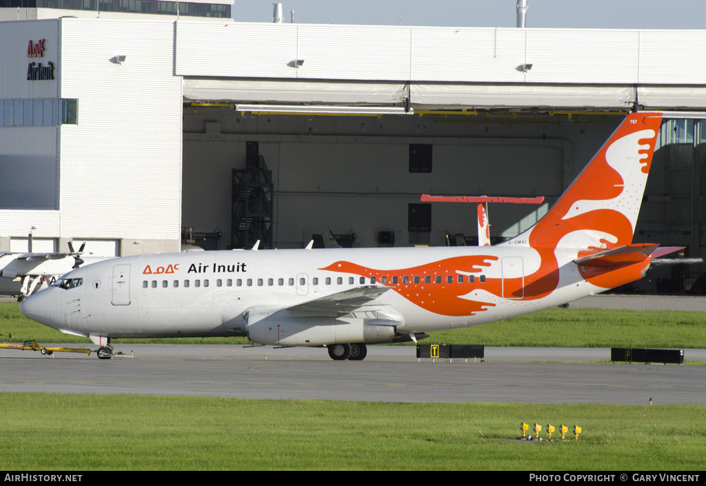 Aircraft Photo of C-GMAI | Boeing 737-2Q2C/Adv | Air Inuit | AirHistory.net #34706