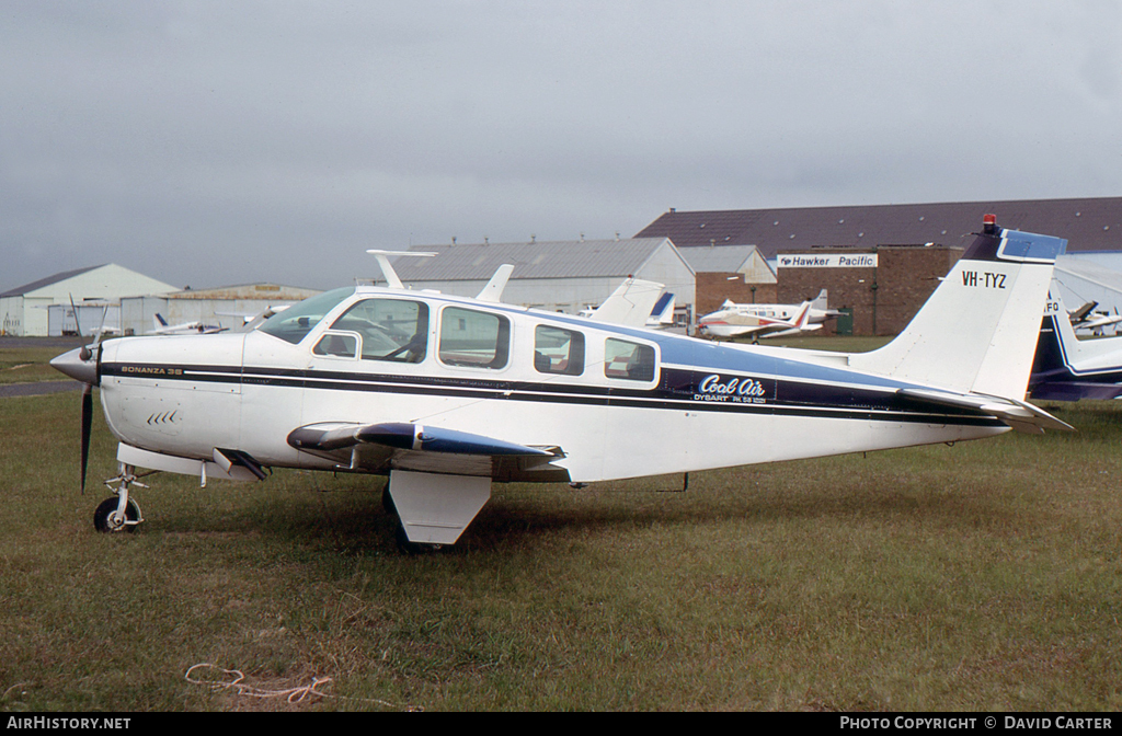 Aircraft Photo of VH-TYZ | Beech 36 Bonanza 36 | Coal Air | AirHistory.net #34725