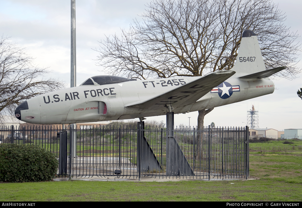Aircraft Photo of 56467 | Lockheed TV-1 Shooting Star | USA - Air Force | AirHistory.net #34729
