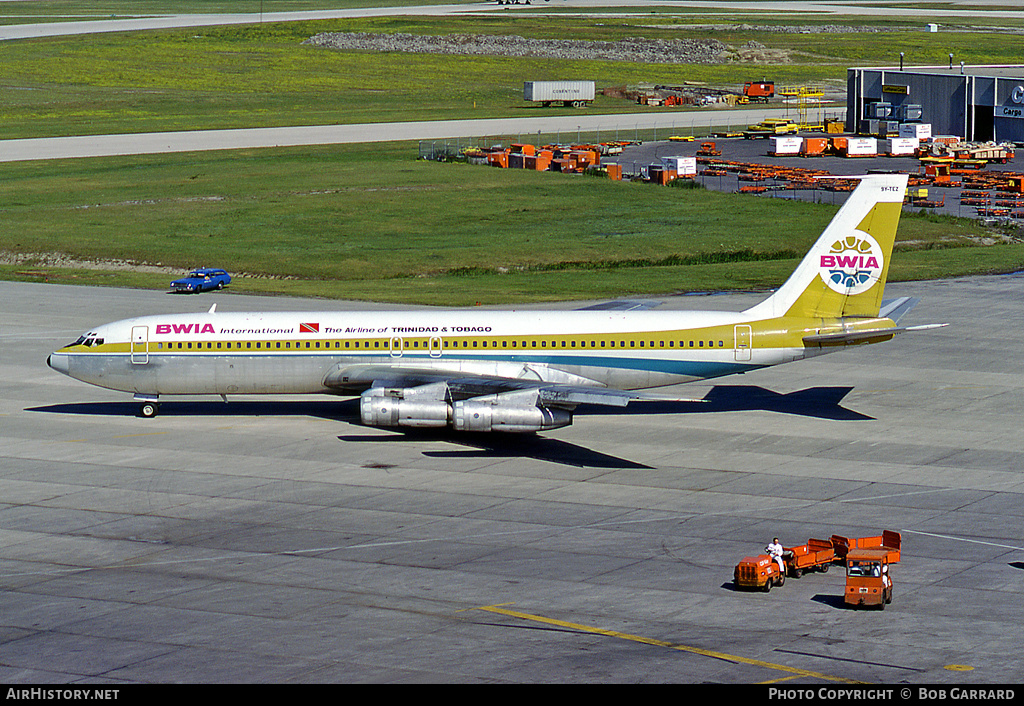 Aircraft Photo of 9Y-TEZ | Boeing 707-321B | BWIA International | AirHistory.net #34736