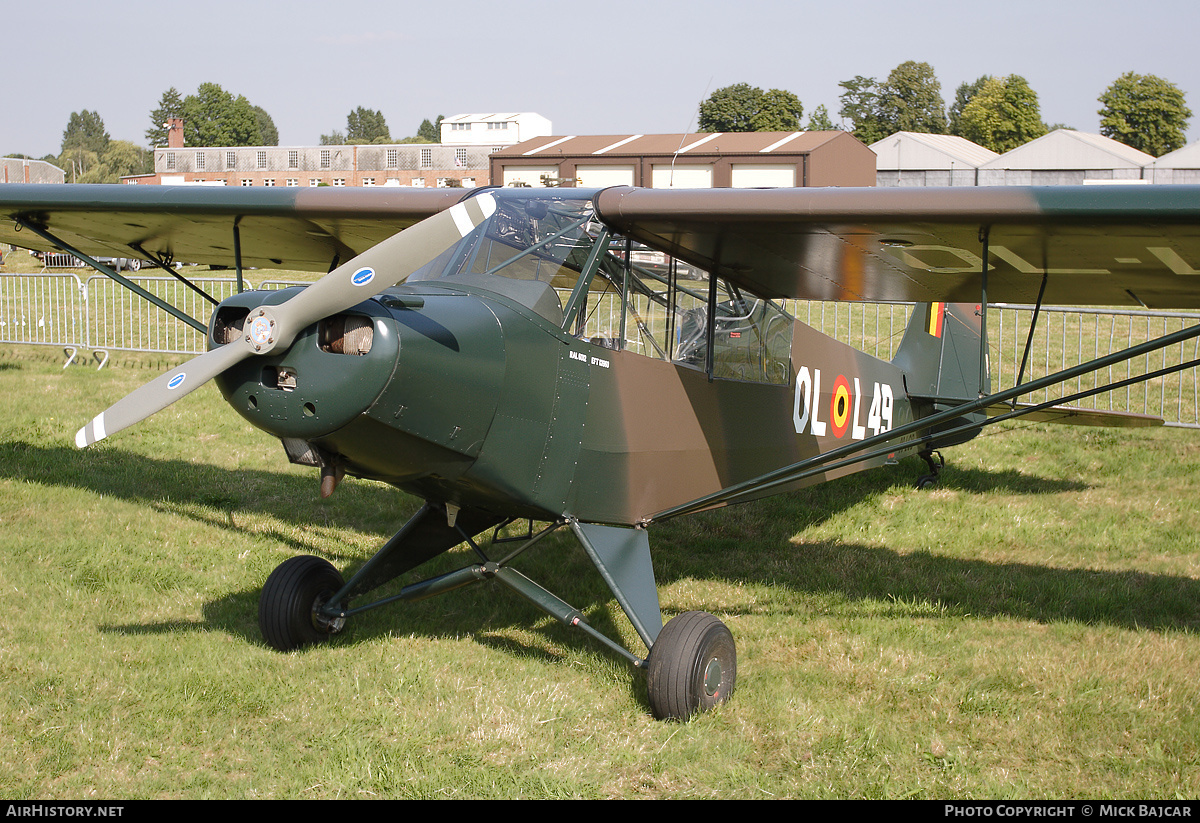 Aircraft Photo of OO-LGB / OL-L49 | Piper L-18C Super Cub | Belgium - Army | AirHistory.net #34742