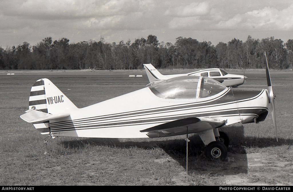 Aircraft Photo of VH-UAC | CAB GY-201 Minicab | AirHistory.net #34759