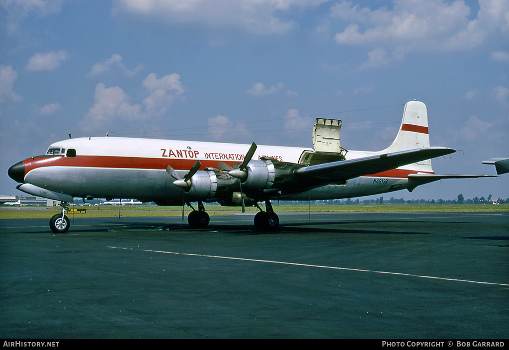 Aircraft Photo of N4913R | Douglas DC-6B(F) | Zantop International Airlines | AirHistory.net #34777
