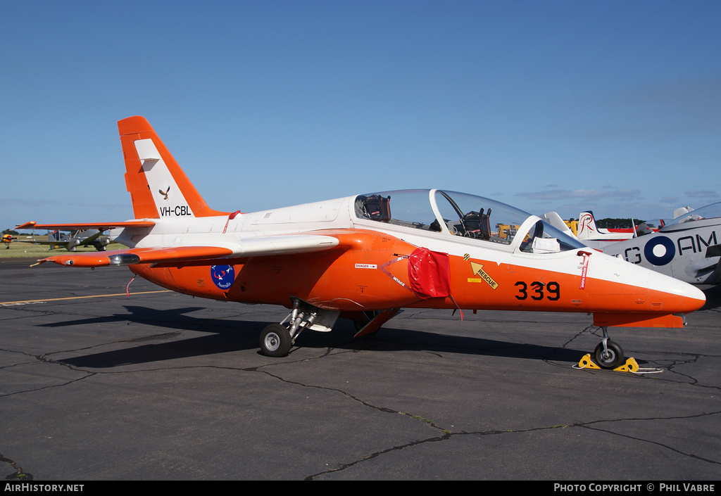 Aircraft Photo of VH-CBL / 339 | SIAI-Marchetti S-211 | Singapore - Air Force | AirHistory.net #34778