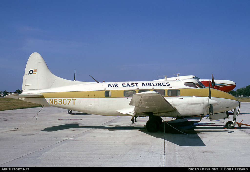 Aircraft Photo of N6307T | De Havilland D.H. 104 Dove 6A | Air East Airlines | AirHistory.net #34782