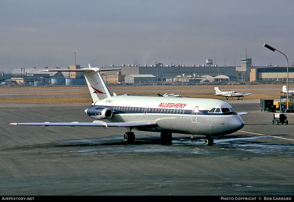 Aircraft Photo of N1134J | BAC 111-203AE One-Eleven | Allegheny Airlines | AirHistory.net #34785