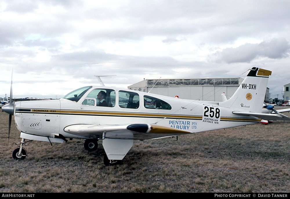 Aircraft Photo of VH-DXH | Beech E33 Bonanza | Pentair Albury | AirHistory.net #34812