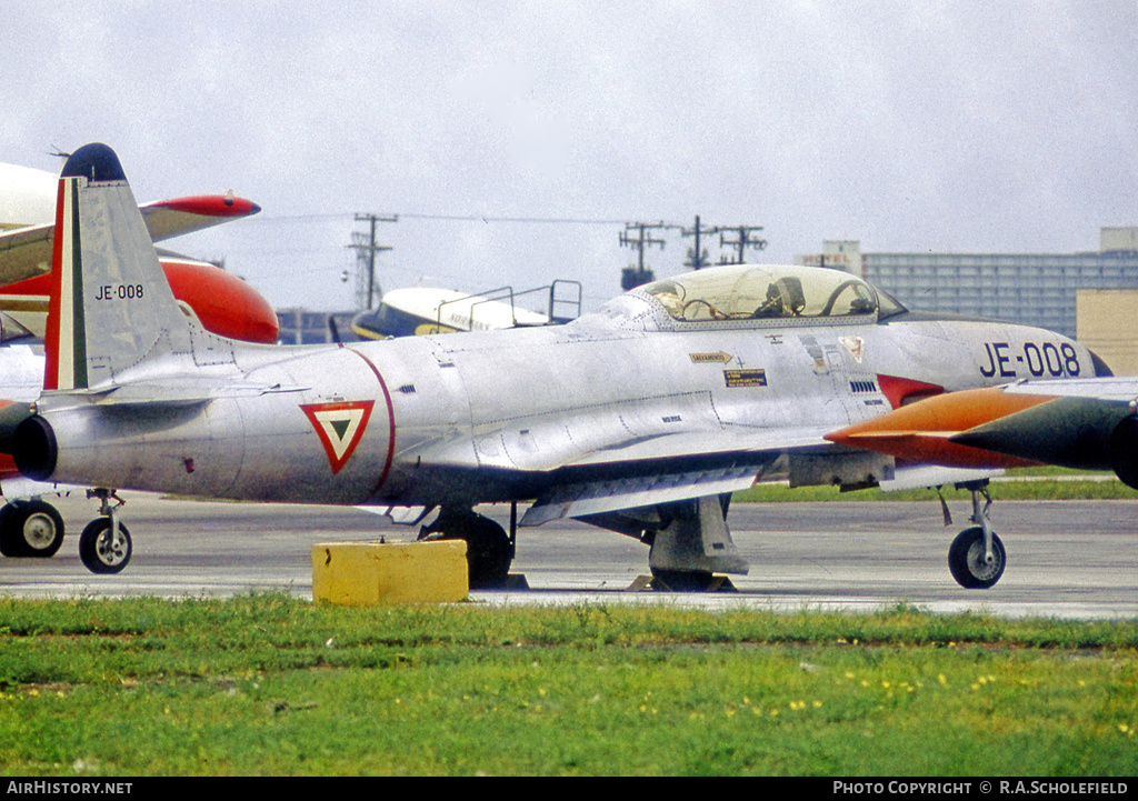 Aircraft Photo of JE-008 | Lockheed T-33A | Mexico - Air Force | AirHistory.net #34831