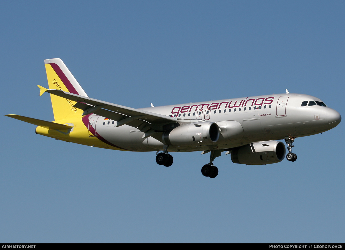 Aircraft Photo of D-AGWD | Airbus A319-132 | Germanwings | AirHistory.net #34843