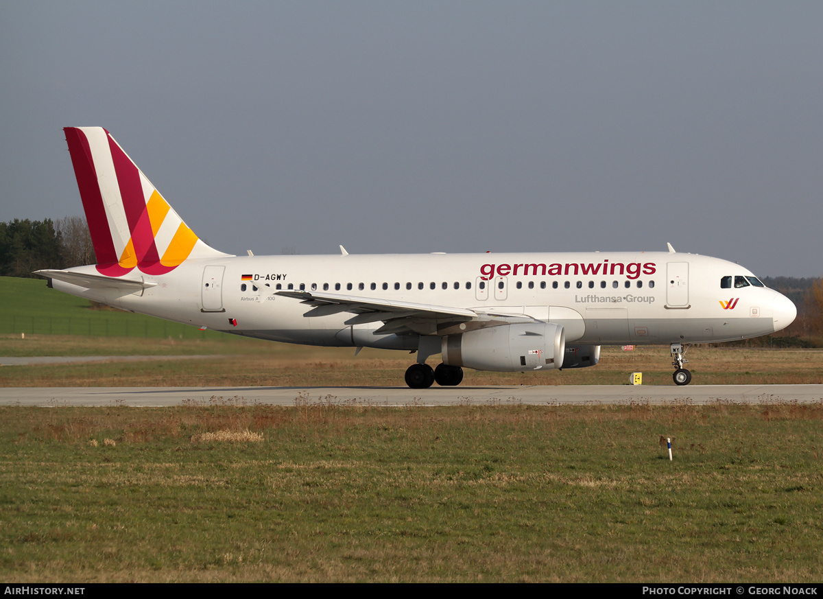 Aircraft Photo of D-AGWY | Airbus A319-132 | Germanwings | AirHistory.net #34858
