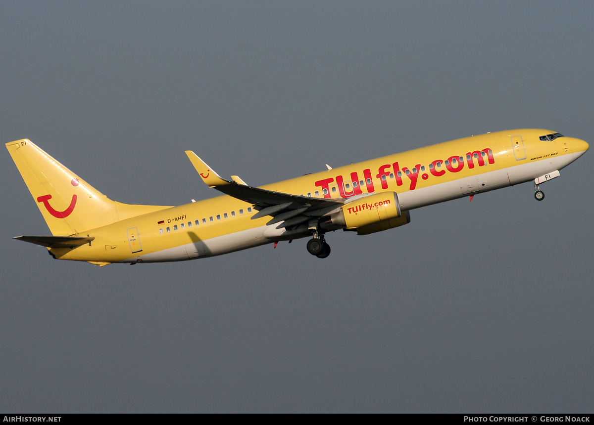 Aircraft Photo of D-AHFI | Boeing 737-8K5 | TUIfly | AirHistory.net #34860