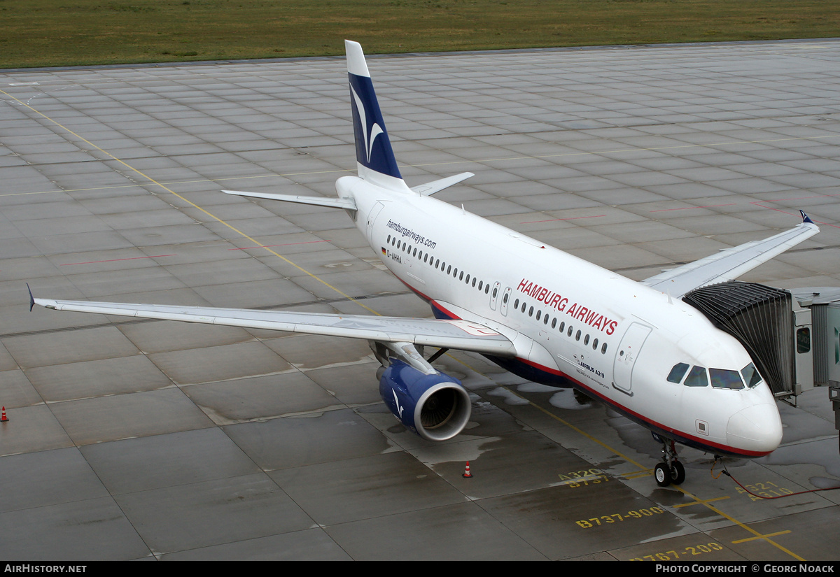 Aircraft Photo of D-AHHA | Airbus A319-111 | Hamburg Airways | AirHistory.net #34868