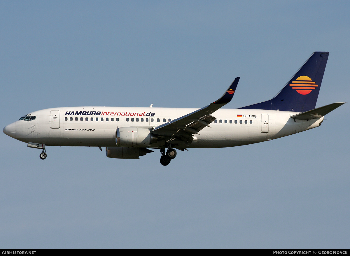 Aircraft Photo of D-AHIG | Boeing 737-33A | Hamburg International | AirHistory.net #34874