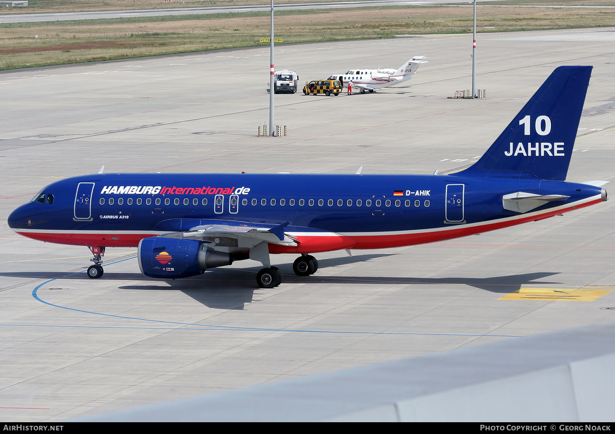 Aircraft Photo of D-AHIK | Airbus A319-112 | Hamburg International | AirHistory.net #34876