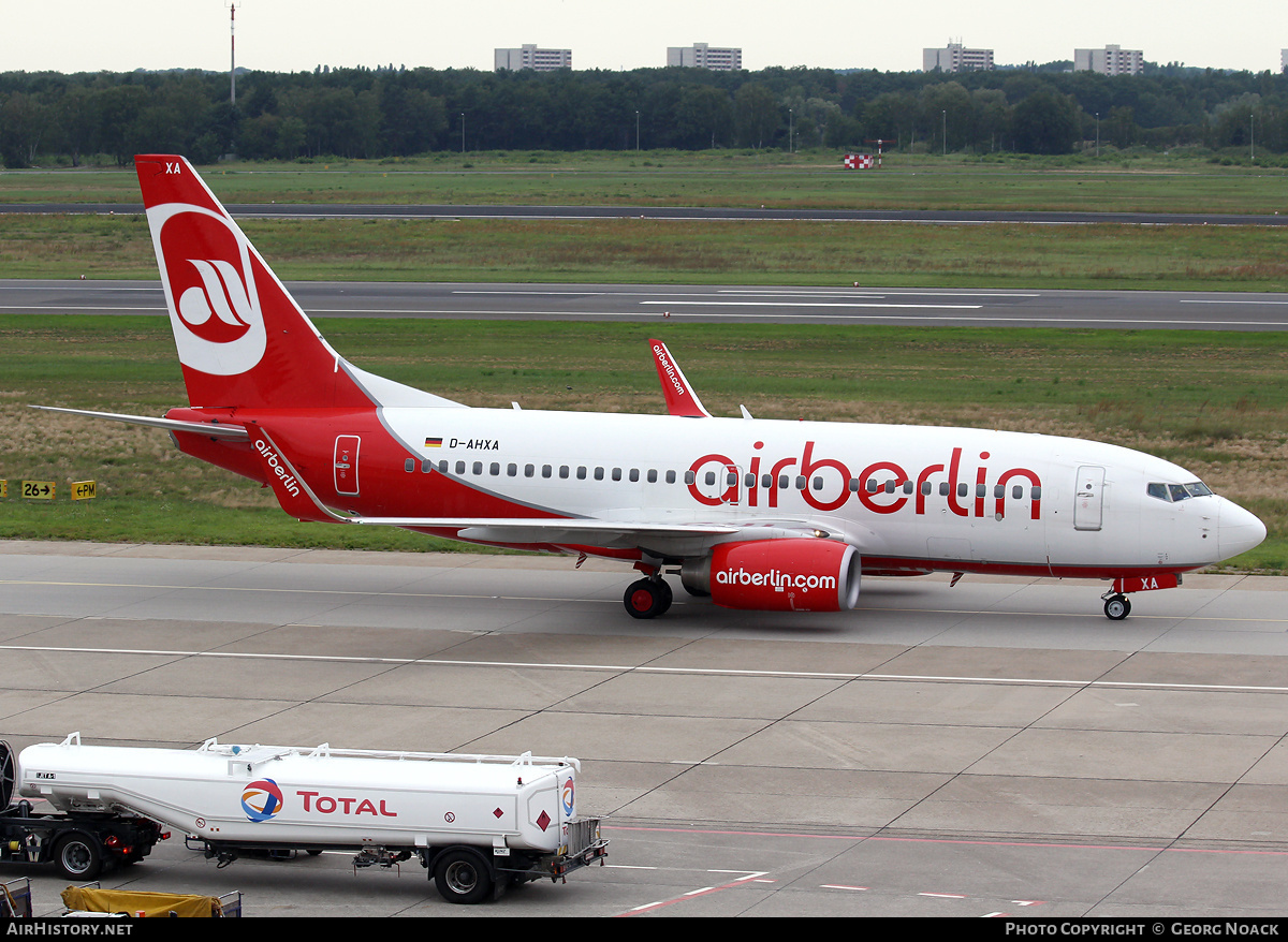 Aircraft Photo of D-AHXA | Boeing 737-7K5 | Air Berlin | AirHistory.net #34880