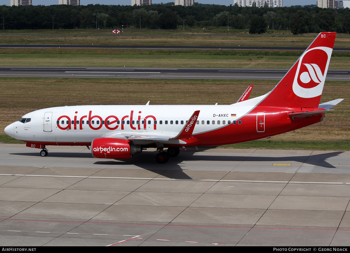 Aircraft Photo of D-AHXC | Boeing 737-7K5 | Air Berlin | AirHistory.net #34881