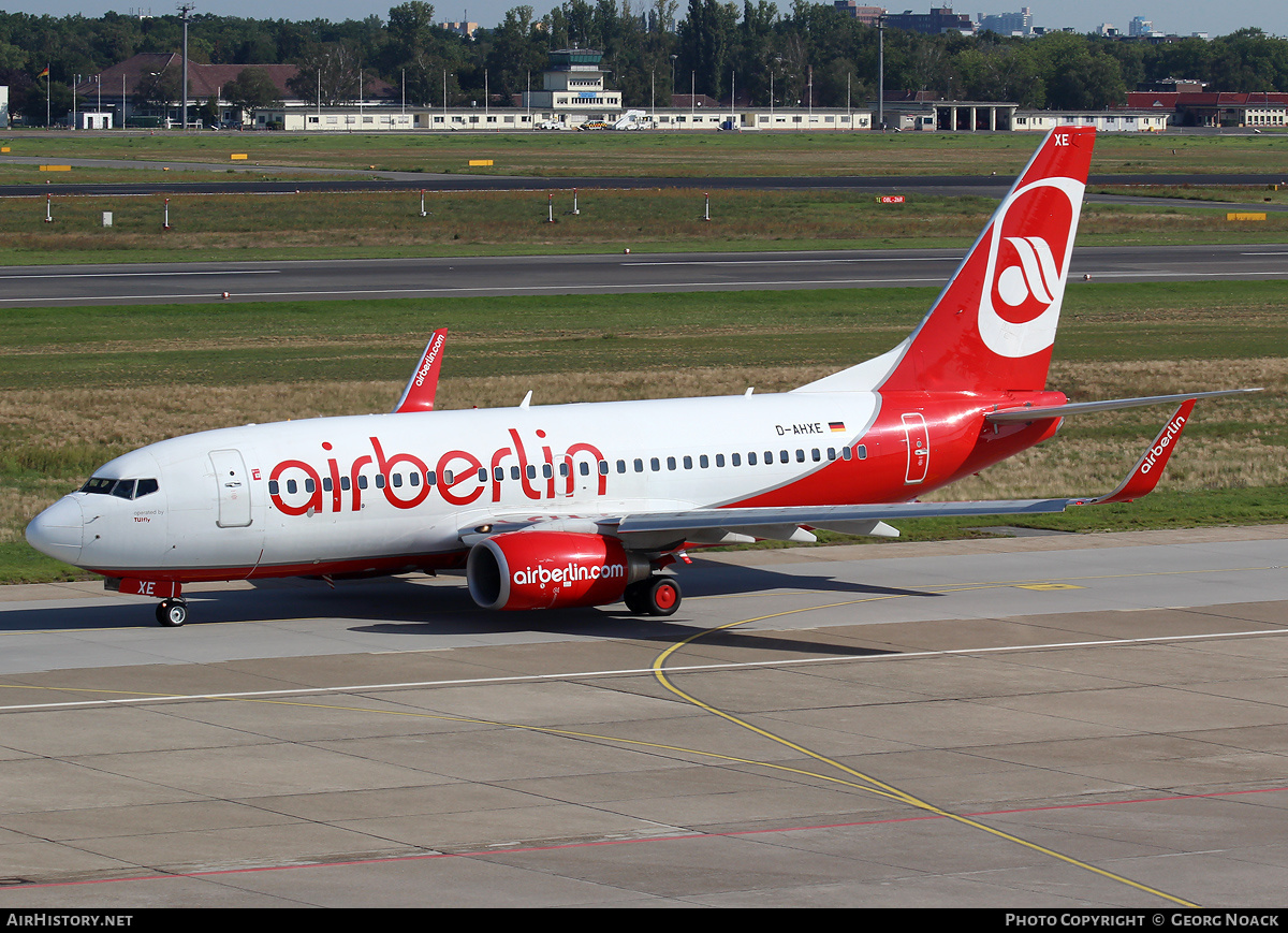 Aircraft Photo of D-AHXE | Boeing 737-7K5 | Air Berlin | AirHistory.net #34883