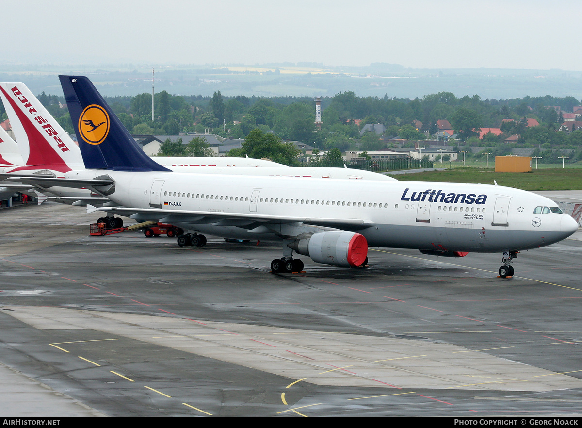 Aircraft Photo of D-AIAK | Airbus A300B4-603 | Lufthansa | AirHistory.net #34887