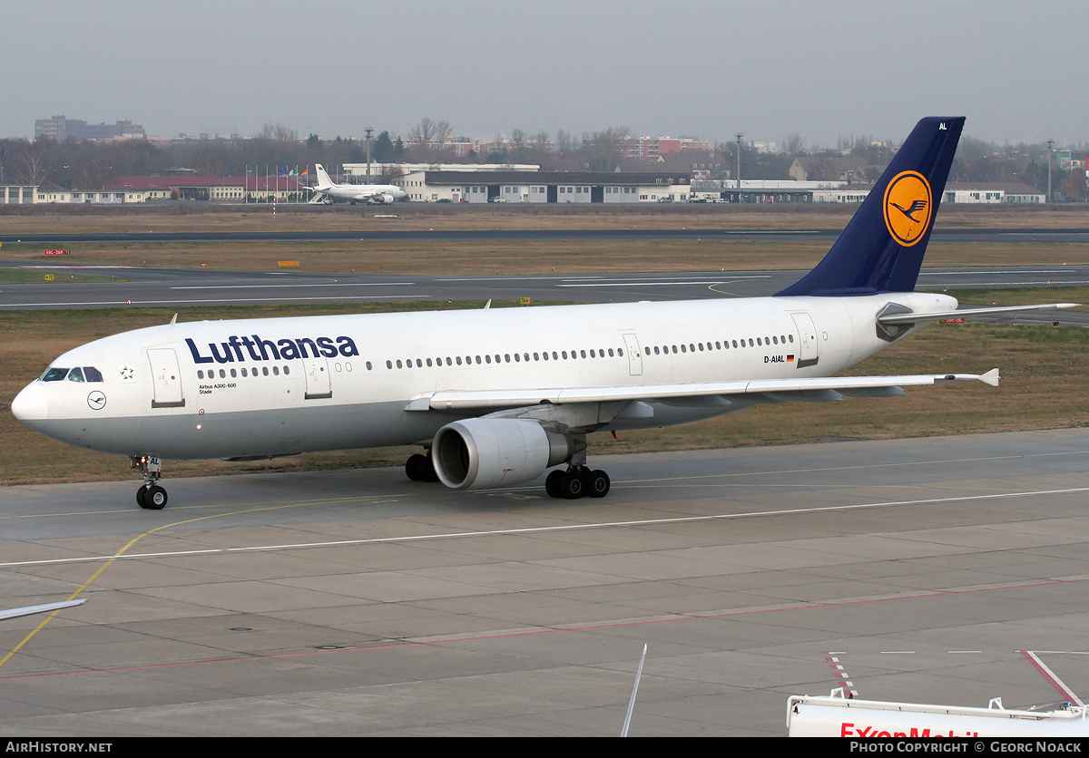 Aircraft Photo of D-AIAL | Airbus A300B4-603 | Lufthansa | AirHistory.net #34888