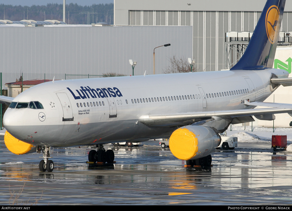 Aircraft Photo of D-AIAR | Airbus A300B4-603 | Lufthansa | AirHistory.net #34900