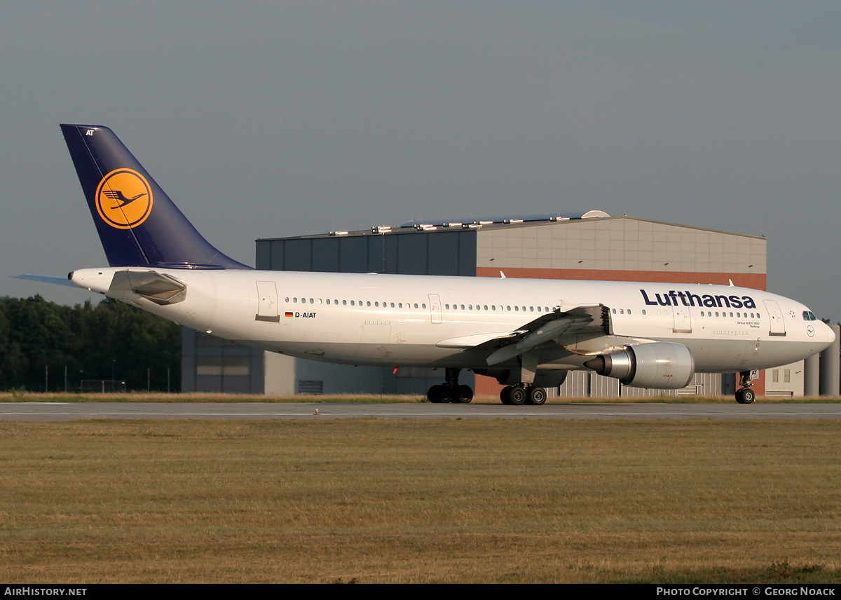 Aircraft Photo of D-AIAT | Airbus A300B4-603 | Lufthansa | AirHistory.net #34903